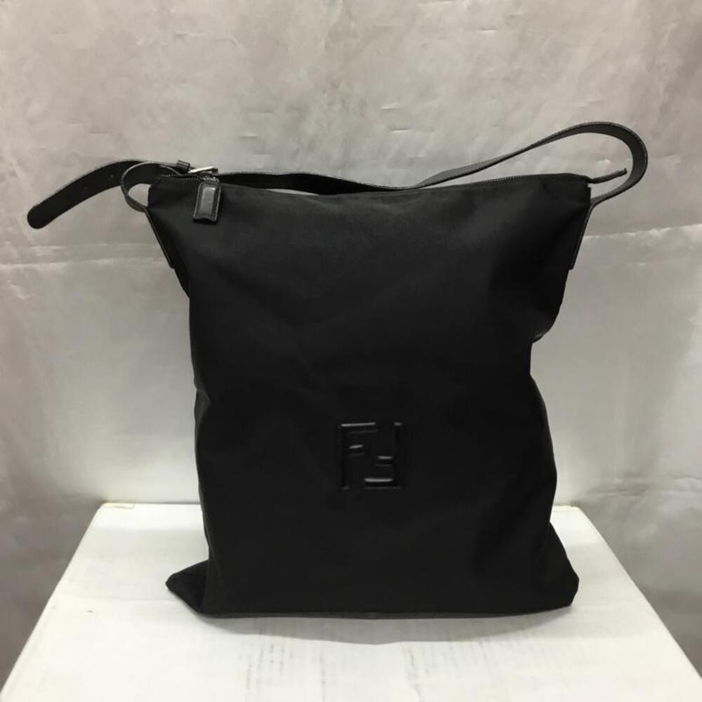 Fendi Hobo Shoulder Bag Black